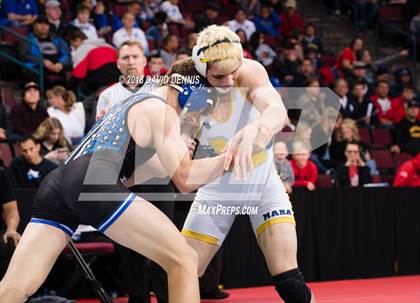 Thumbnail 1 in CIF State Boys Wrestling Championships (Semifinals) photogallery.