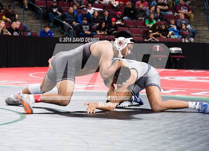 Thumbnail 2 in CIF State Boys Wrestling Championships (Semifinals) photogallery.
