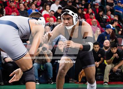 Thumbnail 1 in CIF State Boys Wrestling Championships (Semifinals) photogallery.