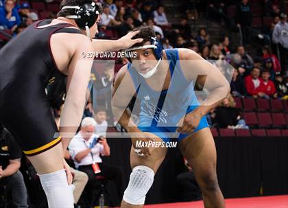 Thumbnail 2 in CIF State Boys Wrestling Championships (Semifinals) photogallery.