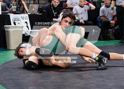 Thumbnail 1 in CIF State Boys Wrestling Championships (Semifinals) photogallery.
