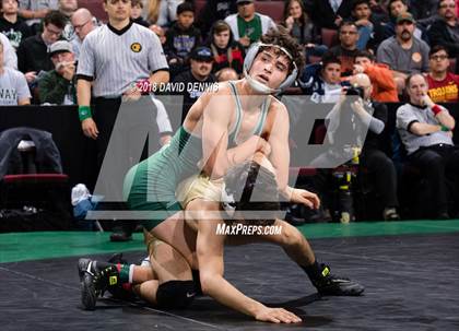 Thumbnail 2 in CIF State Boys Wrestling Championships (Semifinals) photogallery.