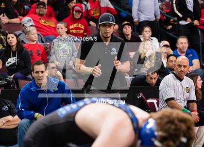 Thumbnail 3 in CIF State Boys Wrestling Championships (Semifinals) photogallery.
