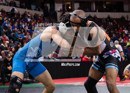 Thumbnail 1 in CIF State Boys Wrestling Championships (Semifinals) photogallery.