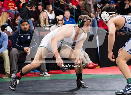 Thumbnail 2 in CIF State Boys Wrestling Championships (Semifinals) photogallery.