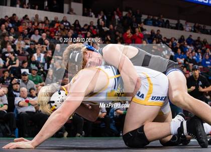 Thumbnail 2 in CIF State Boys Wrestling Championships (Semifinals) photogallery.
