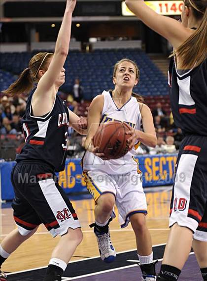 Thumbnail 1 in Modesto Christian vs. Linden (CIF SJS D4 Final) photogallery.
