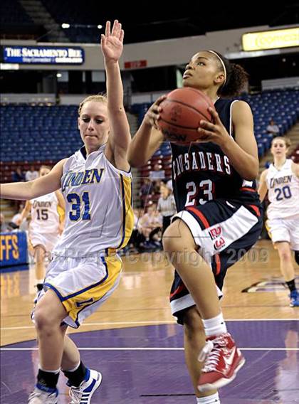 Thumbnail 1 in Modesto Christian vs. Linden (CIF SJS D4 Final) photogallery.