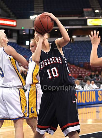 Thumbnail 1 in Modesto Christian vs. Linden (CIF SJS D4 Final) photogallery.