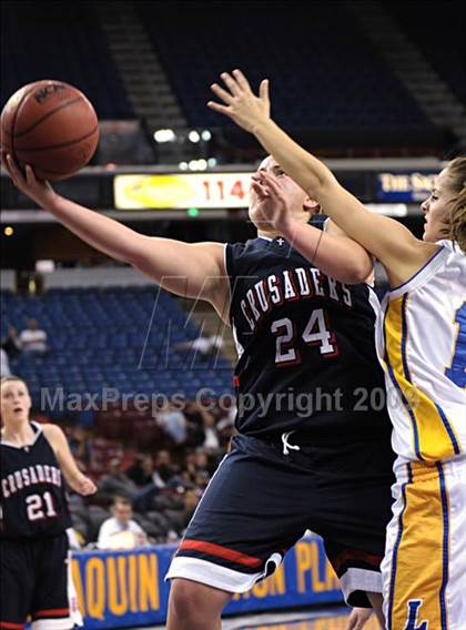 Thumbnail 2 in Modesto Christian vs. Linden (CIF SJS D4 Final) photogallery.