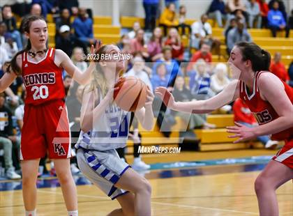 Thumbnail 2 in Creekside Christian Academy vs Konos Academy (GAPPS D1-AAA Final) photogallery.