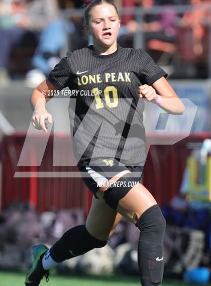 Thumbnail 3 in Mountain Ridge vs. Lone Peak (UHSAA 6A Semi Final) photogallery.