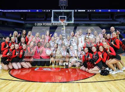 Thumbnail 3 in Liberty vs. Mansfield Timberview (UIL 5A Basketball Final Medal Ceremony) photogallery.