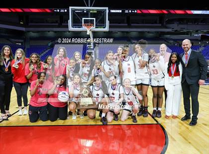 Thumbnail 1 in Liberty vs. Mansfield Timberview (UIL 5A Basketball Final Medal Ceremony) photogallery.