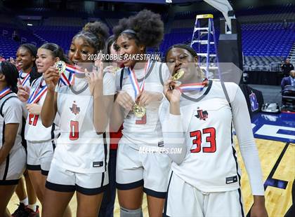 Thumbnail 3 in Liberty vs. Mansfield Timberview (UIL 5A Basketball Final Medal Ceremony) photogallery.
