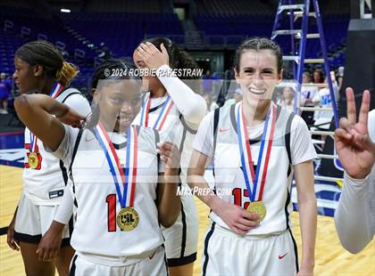 Thumbnail 2 in Liberty vs. Mansfield Timberview (UIL 5A Basketball Final Medal Ceremony) photogallery.
