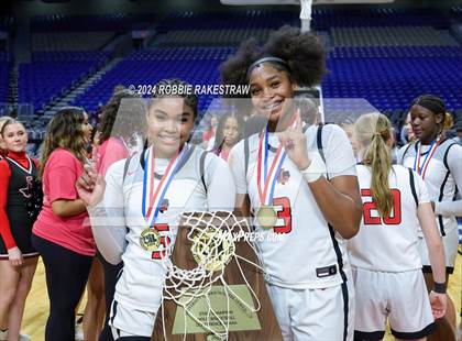 Thumbnail 2 in Liberty vs. Mansfield Timberview (UIL 5A Basketball Final Medal Ceremony) photogallery.