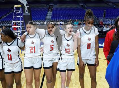 Thumbnail 2 in Liberty vs. Mansfield Timberview (UIL 5A Basketball Final Medal Ceremony) photogallery.