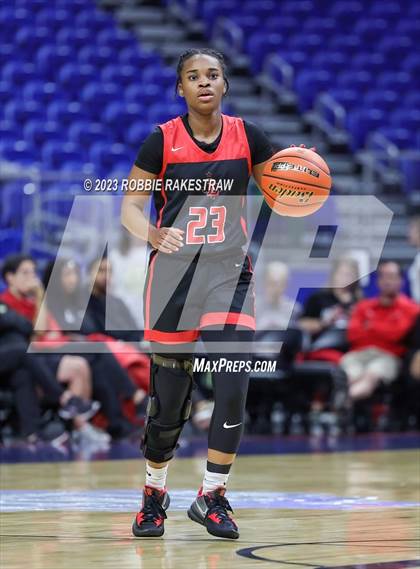 Thumbnail 3 in Wagner vs. Liberty (UIL 5A Basketball State Semifinal) photogallery.