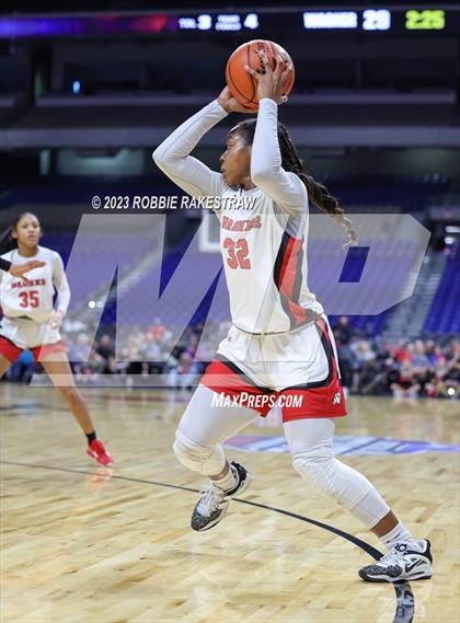 Thumbnail 3 in Wagner vs. Liberty (UIL 5A Basketball State Semifinal) photogallery.