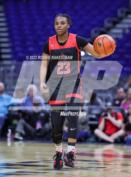 Thumbnail 3 in Wagner vs. Liberty (UIL 5A Basketball State Semifinal) photogallery.