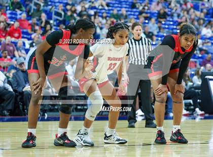 Thumbnail 2 in Wagner vs. Liberty (UIL 5A Basketball State Semifinal) photogallery.