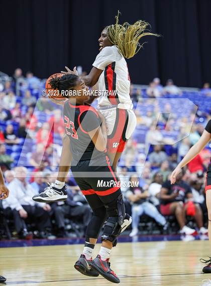 Thumbnail 1 in Wagner vs. Liberty (UIL 5A Basketball State Semifinal) photogallery.