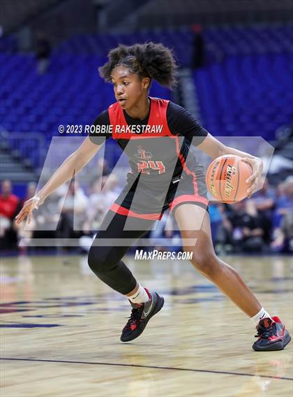 Thumbnail 3 in Wagner vs. Liberty (UIL 5A Basketball State Semifinal) photogallery.