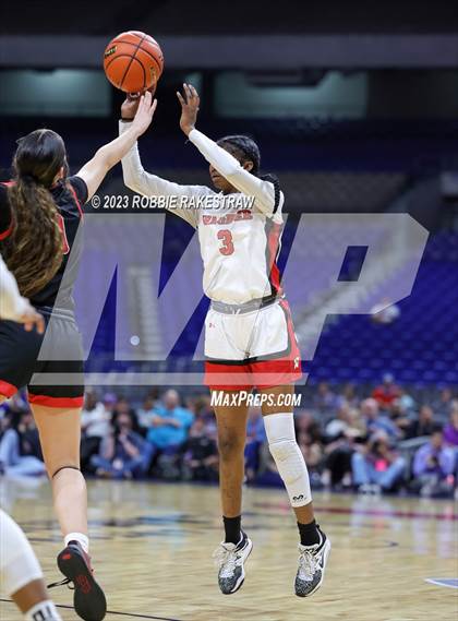 Thumbnail 3 in Wagner vs. Liberty (UIL 5A Basketball State Semifinal) photogallery.