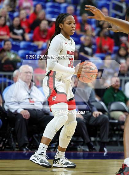 Thumbnail 2 in Wagner vs. Liberty (UIL 5A Basketball State Semifinal) photogallery.