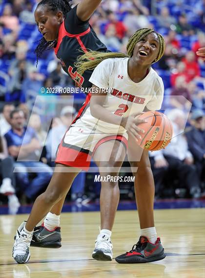 Thumbnail 3 in Wagner vs. Liberty (UIL 5A Basketball State Semifinal) photogallery.