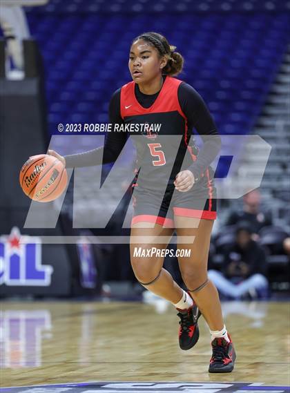 Thumbnail 2 in Wagner vs. Liberty (UIL 5A Basketball State Semifinal) photogallery.