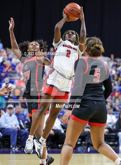 Thumbnail 2 in Wagner vs. Liberty (UIL 5A Basketball State Semifinal) photogallery.