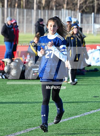Thumbnail 2 in Spencerport vs. Shoreham-Wading River (NYSPHSAA Class A Final) photogallery.