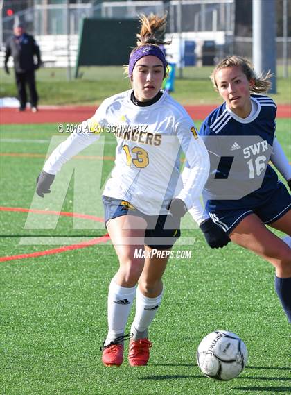 Thumbnail 3 in Spencerport vs. Shoreham-Wading River (NYSPHSAA Class A Final) photogallery.