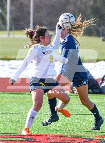 Thumbnail 2 in Spencerport vs. Shoreham-Wading River (NYSPHSAA Class A Final) photogallery.