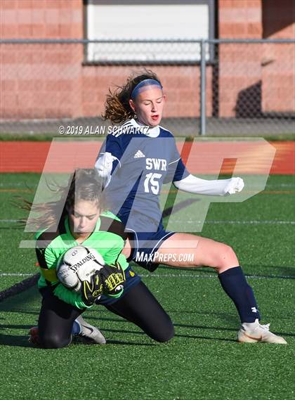 Thumbnail 1 in Spencerport vs. Shoreham-Wading River (NYSPHSAA Class A Final) photogallery.