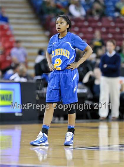 Thumbnail 3 in Pinewood vs. St. Bernard (CIF State D5 Final) photogallery.