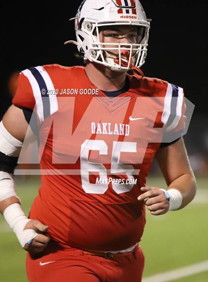 Thumbnail 1 in Maryville @ Oakland (TSSAA 6A Semifinal) photogallery.