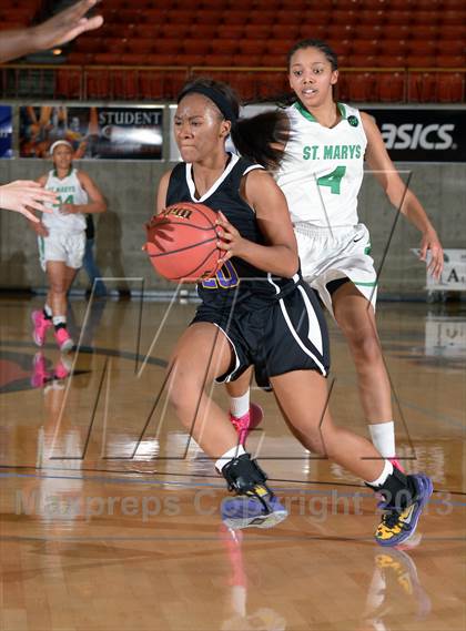 Thumbnail 1 in Kennedy vs. St. Mary's (CIF SJS D1 Semifinal) photogallery.