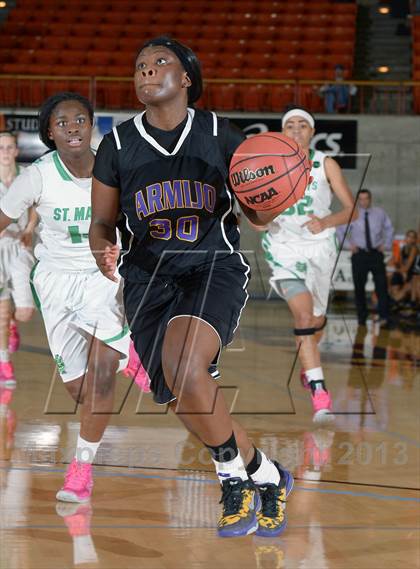 Thumbnail 3 in Kennedy vs. St. Mary's (CIF SJS D1 Semifinal) photogallery.