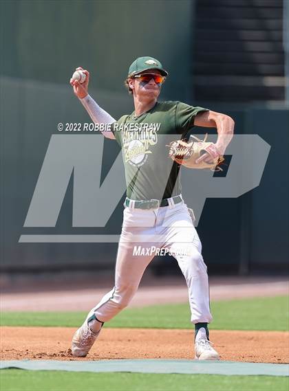 Thumbnail 3 in Valley Mills vs. New Home (UIL 2A Baseball Semifinal) photogallery.