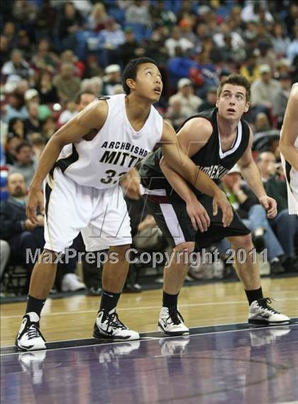 Thumbnail 3 in Archbishop Mitty vs. Woodcreek (CIF NorCal D2 Regional Final) photogallery.