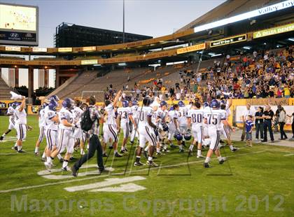 Thumbnail 1 in Queen Creek vs. Desert Edge (AIA D3 Final) photogallery.