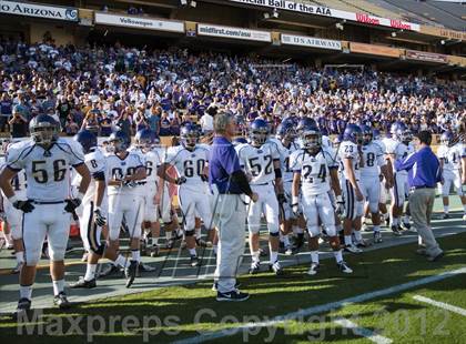 Thumbnail 2 in Queen Creek vs. Desert Edge (AIA D3 Final) photogallery.