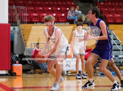 Thumbnail 2 in Liberty Christian vs Marble Falls (2021 Chicken Express Holiday Extravaganza) photogallery.