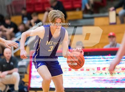 Thumbnail 1 in Liberty Christian vs Marble Falls (2021 Chicken Express Holiday Extravaganza) photogallery.