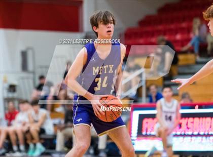 Thumbnail 1 in Liberty Christian vs Marble Falls (2021 Chicken Express Holiday Extravaganza) photogallery.