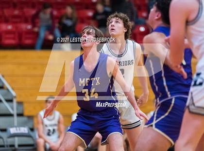 Thumbnail 3 in Liberty Christian vs Marble Falls (2021 Chicken Express Holiday Extravaganza) photogallery.
