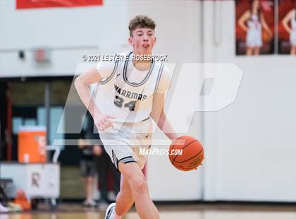 Thumbnail 1 in Liberty Christian vs Marble Falls (2021 Chicken Express Holiday Extravaganza) photogallery.